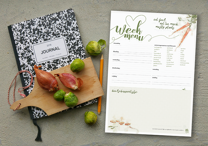 goedkoop weekmenu samenstellen